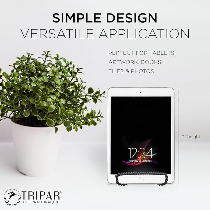 Tripar Decorative Twisted Wire Stand, Photos & More - Image 2