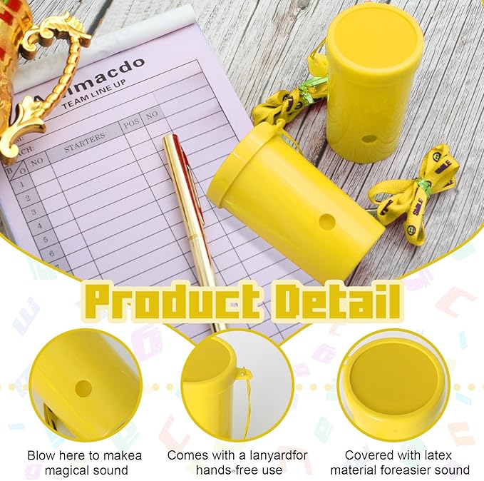 12 Pcs Mini Air Horns 3 Inch Noisemakers - Image 3