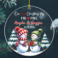 Our 2ND Christmas As Mr & Mrs Ornaments Gift by BixDori