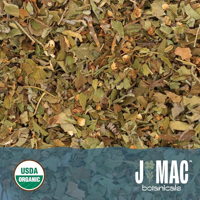 J MAC BOTANICALS Organic Hawthorn Leaves and Flower Dried Hawthorne leaf tea - Image 8