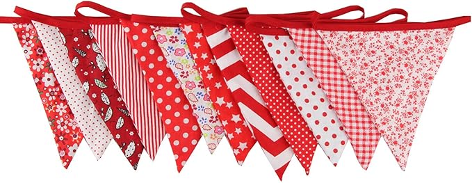 10M/32Ft Triangle Bunting Banner, Baby Shower, Outdoor and Home Decorations - Image 5