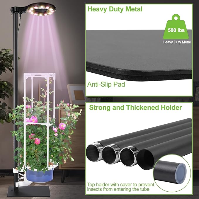 Indoor Plant Hydroponics Growing System Tower Kit - Image 6
