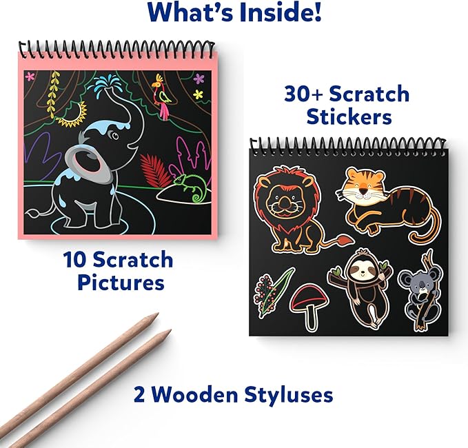 Skillmatics Scratch Art Book for Kids - Image 2