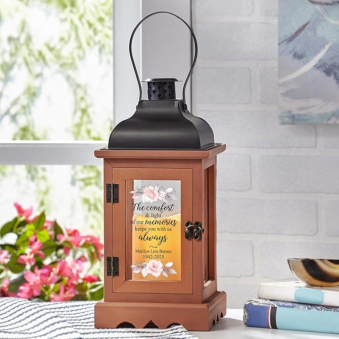 Let's Make Memories Personalized Memorial Lantern - Image 2