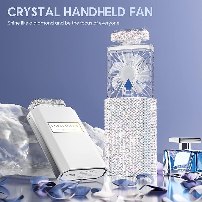 Lady Rechargeable Personal Fan - Image 2