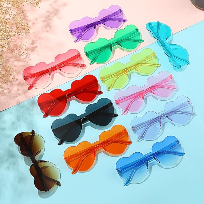 12/20/24 Pairs Heart Sunglasses - Image 7