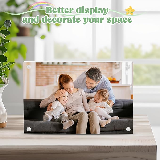 24 Pcs 4x6 Acrylic Picture Frames - Image 4