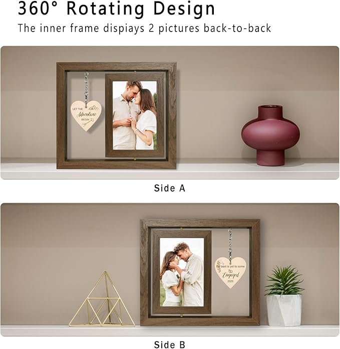 Rotating Engagement Picture Frame - Image 5