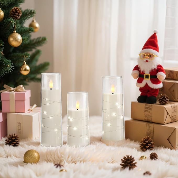 Raycare Flameless Candle with Remote Timer – 9 Flickering Acrylic Battery - Image 4