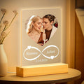 Custom Picture Frames with Photo, Personalized Photo Frame with Night Light by Greysky