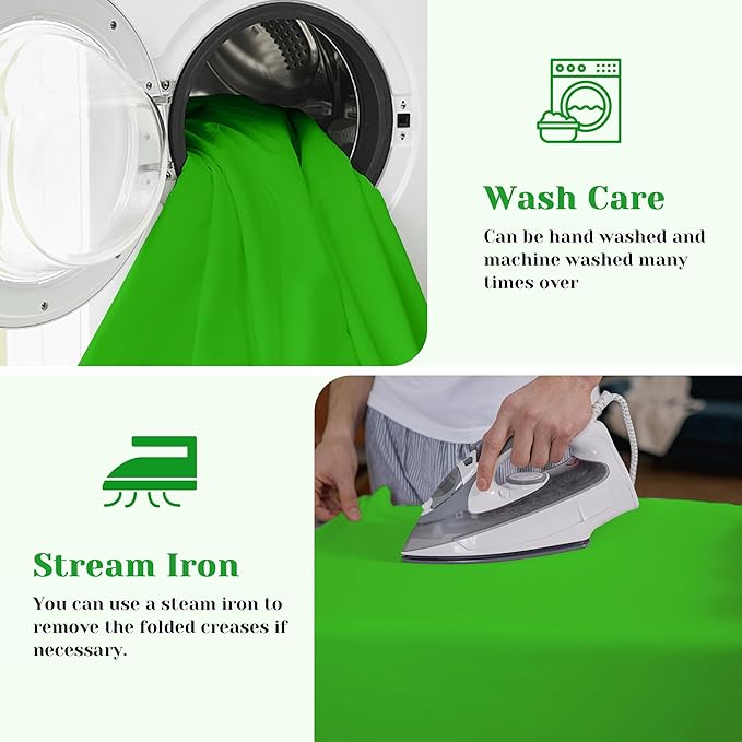 10ft x 8ft Green Screen Backdrop - Image 6