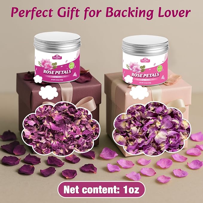 Fangkic Edible Rose Flower Petals - Image 4