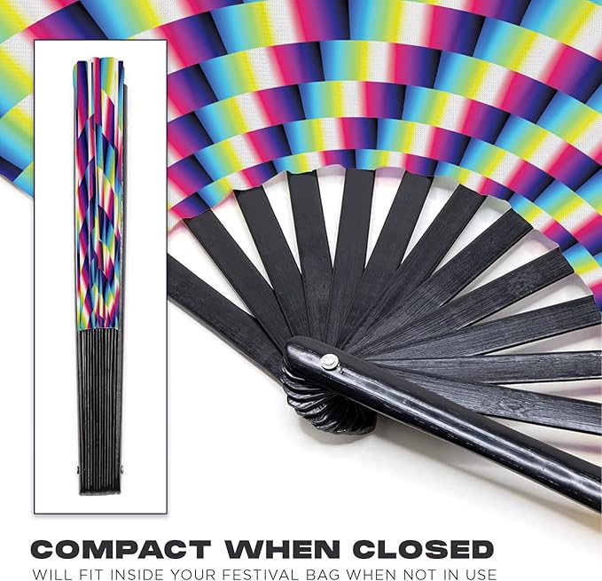 GloFX Folding Fan - Image 2