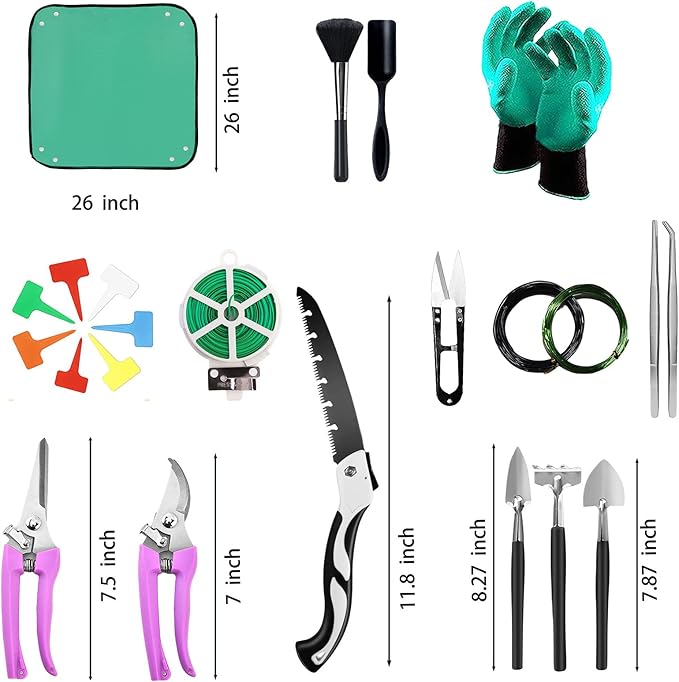 Bonsai Tools Set for Beginners, Bonsai Tree Kit - Image 7