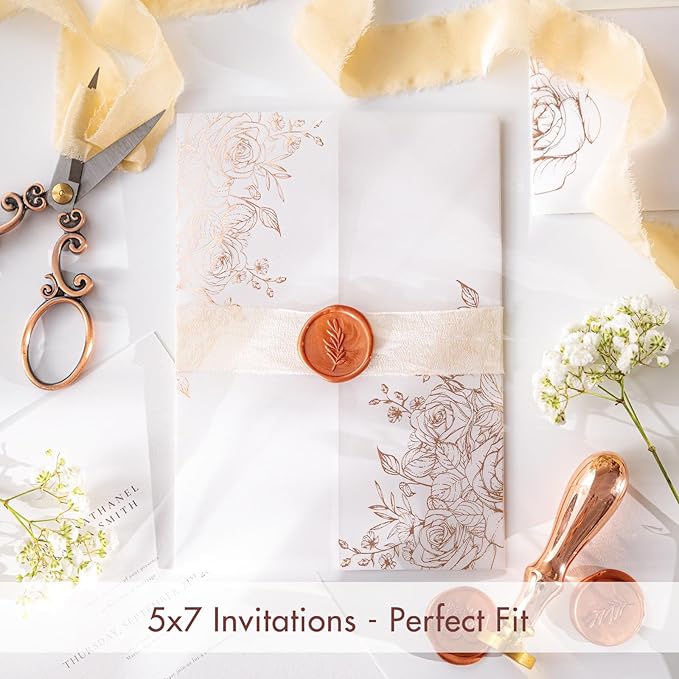 50 Pack Pre-Folded Vellum Jackets - Image 4
