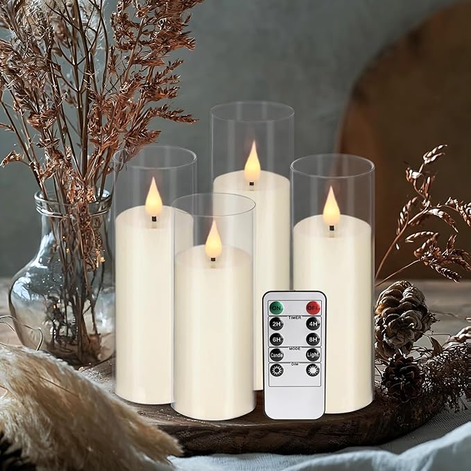 24-Pack A-Series Acrylic LED Flameless Candles - Image 7