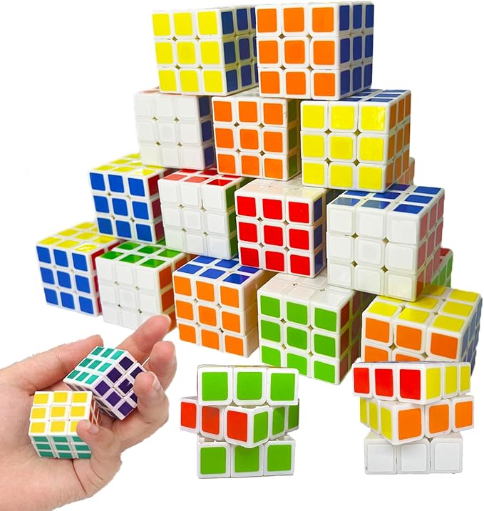 24 Pack Mini Cube Puzzle Party Favors by Unknown