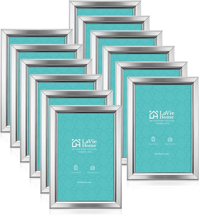 LaVie Home 4x6 Picture Frames Simple Designed Photo Frame by LaVieHome
