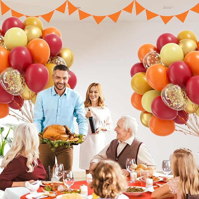 60pcs 12inch Fall Thanksgiving Balloons - Image 6