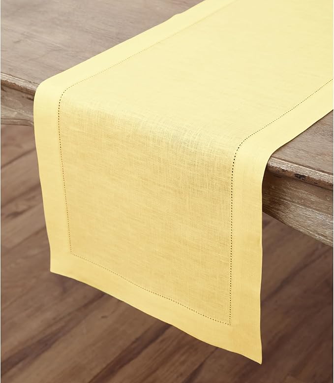 Solino Home Linen Table Runner 90 Inches Long - Image 8