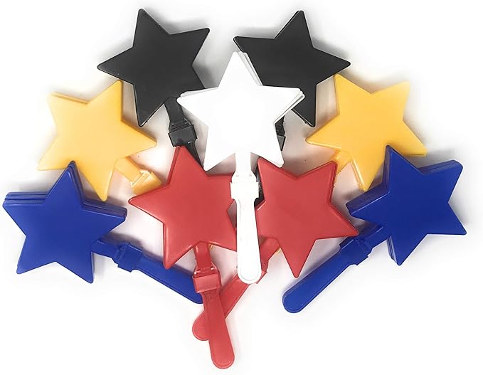 Funiverse Bulk 20 Pack Star Hand Clapper/Team Spirit Noise Maker Assortment - Image 5