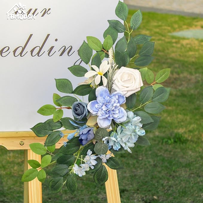 Pack of 2 Artificial Flowers for Backdrop Decoration, Wedding Arch Flowers - Image 4