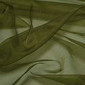 VDS Olive Green Organza Fabric, 40 Yards Continuous, 45” Wide, Wedding Party by VDS