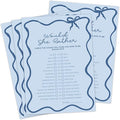 DEEKA 30 PCS Bridal Shower Games Card by DEEKA