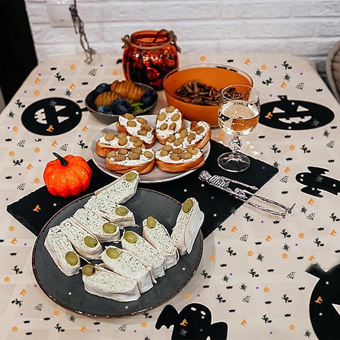 3000 Pcs Halloween Table Confetti, Halloween Sprinkles Bats Spider Pumpkin - Image 3