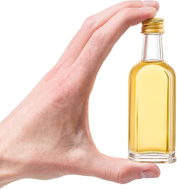 50 ml Mini Small Glass Bottles - Image 2