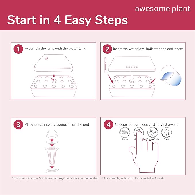 14Pro Hydroponics Growing System Kit, Large Indoor Herb Garden Kit - Image 8