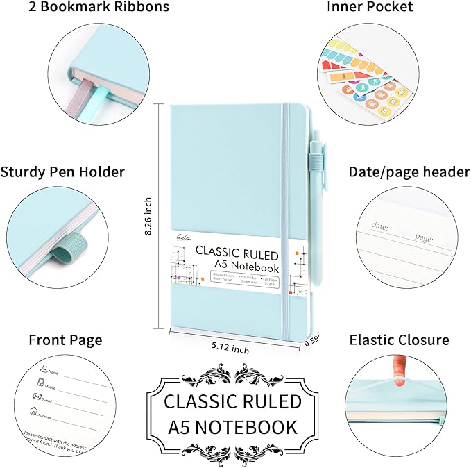 feela 24 Pack Journal Notebook Bulk - Image 2