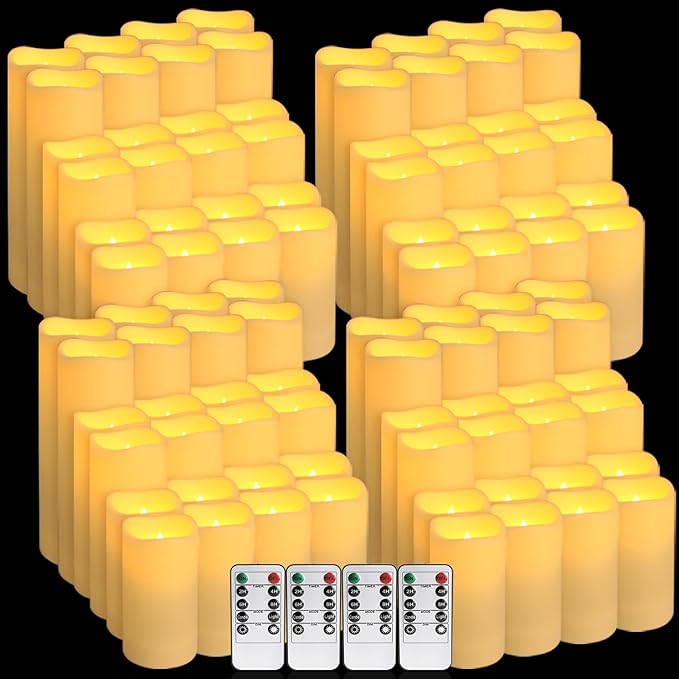 96-Pack LED Flameless Candles - Image 2