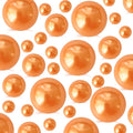 260Pcs Pumpkin Glossy Beads for Centerpiece Decor, Artifical Pearls Pumpkin by EGKamhFloatingBeadsPearls