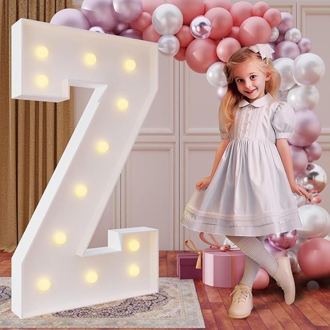 imprsv 4FT Marquee Light Up Letters by Letsmakeitimpressive