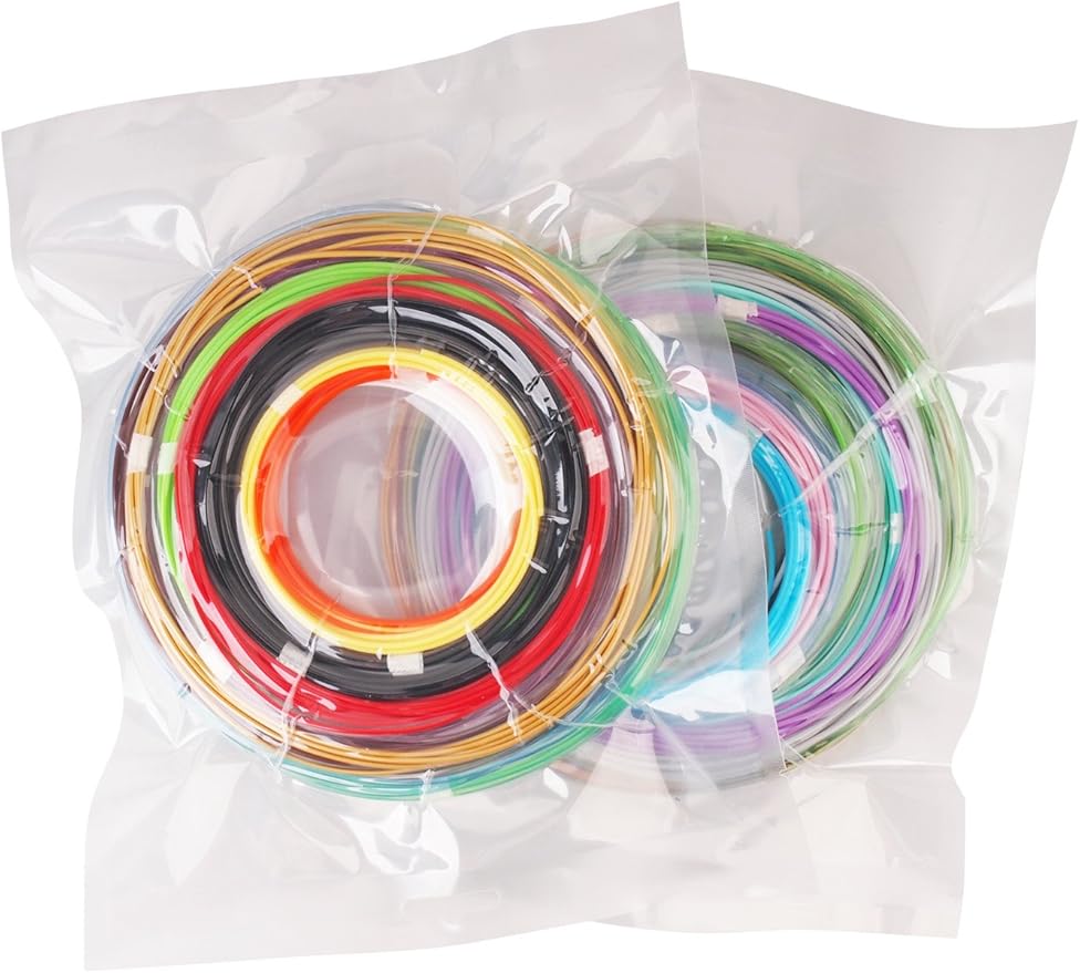 3D Pen 3D Printer Filament, 24 Colors 1.75mm PLA Filament Pack, High-Precision - Image 6