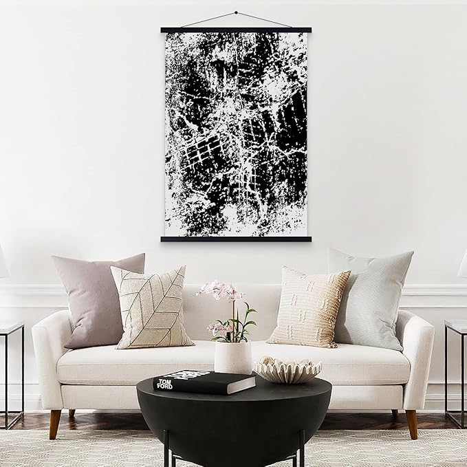 22x34 22x28 Poster Frame, Magnetic Light Wood Frame Hanger - Image 7