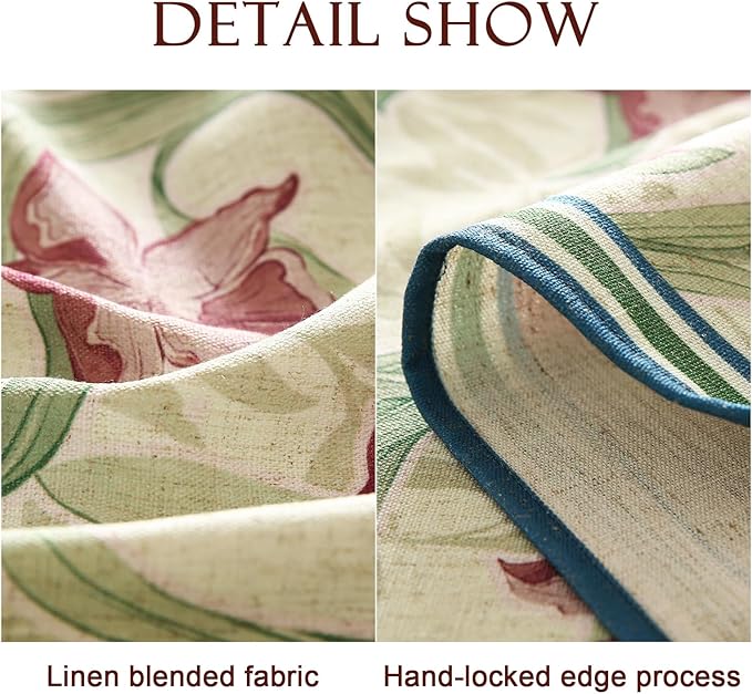 patdrea Designer French Green Small Tablecloth - Image 5