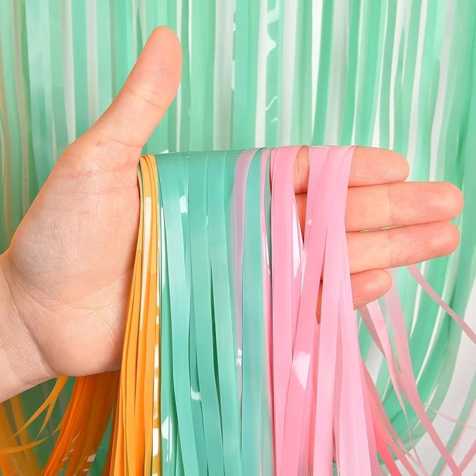 BRAVESHINE Tinsel Foil Fringe Curtains - Image 7