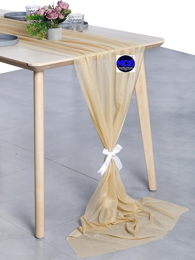MDS Halloween Chiffon Table Runner - Image 3
