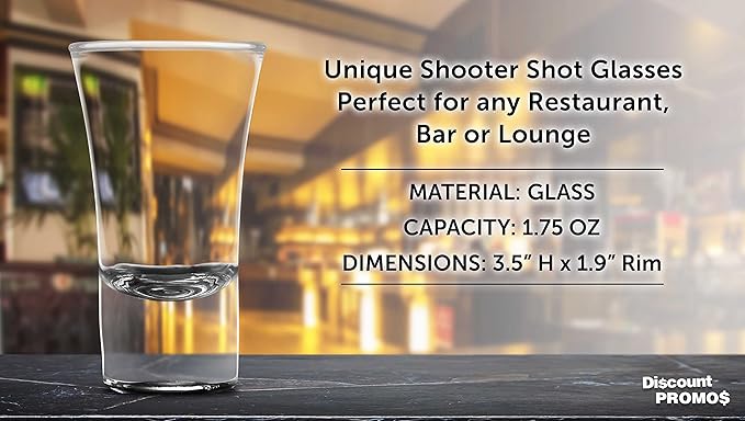 DISCOUNT PROMOS 2 oz. Lord Shooter Etched Shot Glasses, 10 pack, 21st Birthday - Image 4
