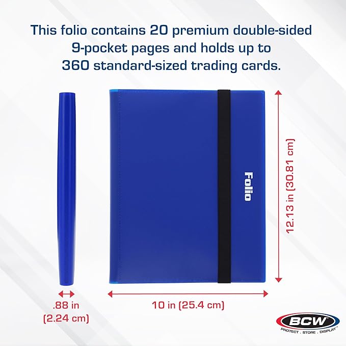BCW Basics Folio 9-Pocket Card Album - Image 4