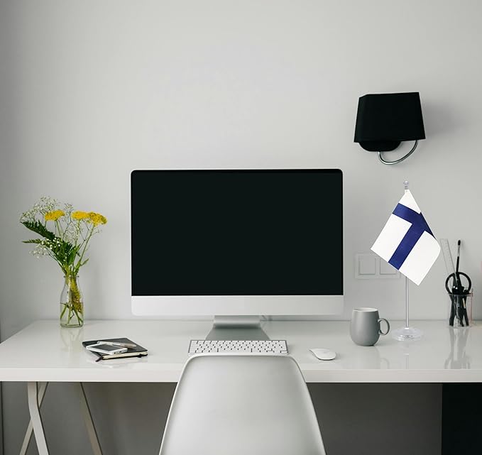 Finland Desk Flag, Finnish Table Office Flag - Image 4