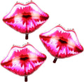 3Pcs Lips Foil Balloons, Bachelorette Bride to Be Engagement Party Decorations by LMGERBUD