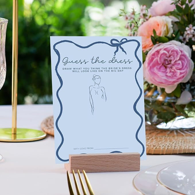 DEEKA 30 PCS Bridal Shower Games Card - Image 6