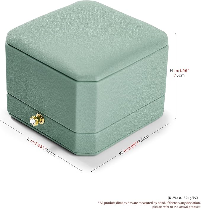 Oirlv Premium Leather Double Ring Box - Image 8