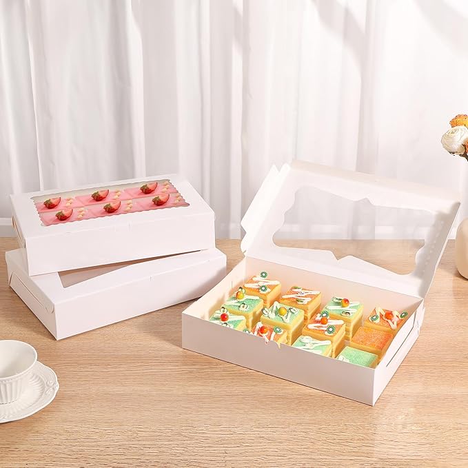 12pcs12x8x2.5 Inches Bakery Boxes, Cookie Boxes - Image 7