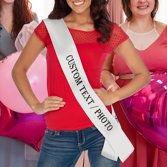 Custom Sash, Personalized Birthday Sash - Image 8