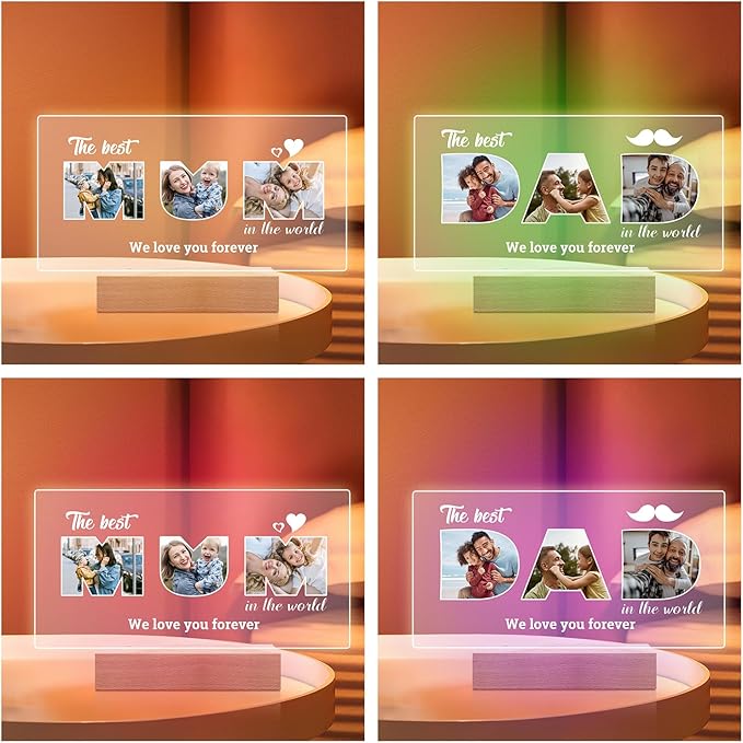 Personalized Birthday Gifts for Dad, Customized Picture Frames - Image 3