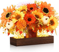 3 Pcs Fall Thanksgiving Tables Centerpieces Mason Jar Table Decor Set, by Maysing